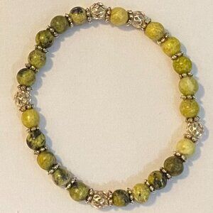 NEW Yellow Turquoise crystal bracelet (#4)
